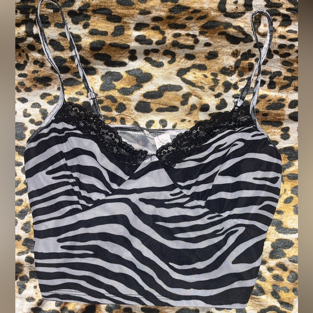 Zebra Print Top